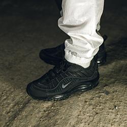 A Closer Look at the Nike Air Max 98 Black and Anthracite