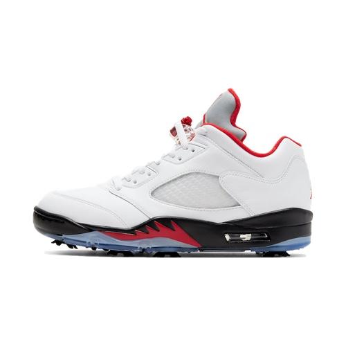 Nike Air Jordan 5 Golf – FIRE RED – available now