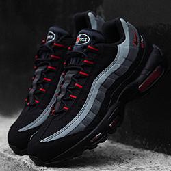 Available Now: the Nike Air Max 95 Essential in Grey and Red