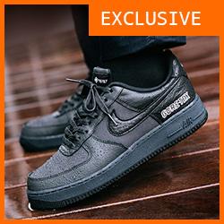 The Nike Air Force 1 &#8217;07 GTX Anthracite Comes GORE-TEX Equipped