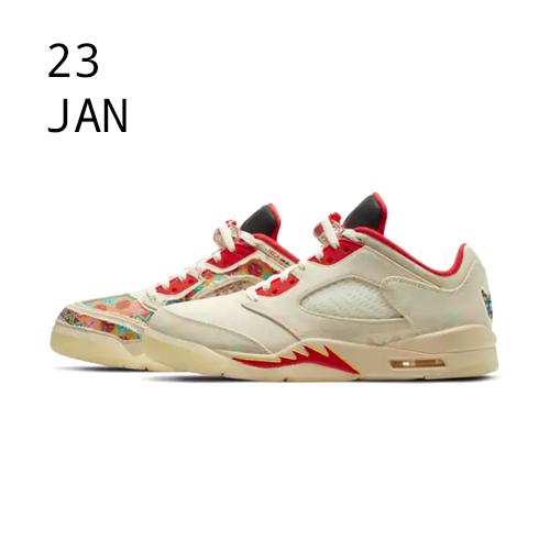 NIKE AIR JORDAN 5 RETRO LOW – CHINESE NEW YEAR – AVAILABLE NOW