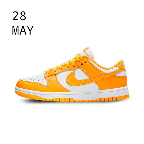 NIKE DUNK LOW LASER ORANGE – AVAILABLE NOW