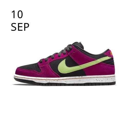 NIKE SB DUNK LOW Red Plum – AVAILABLE NOW