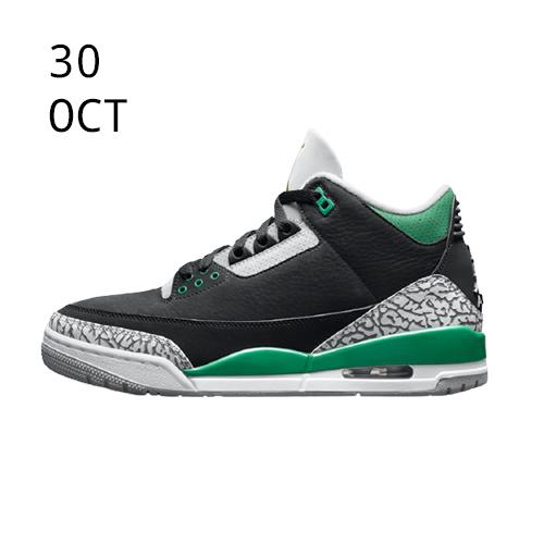 NIKE AIR JORDAN 3 RETRO PINE GREEN – AVAILABLE NOW