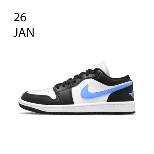 Nike Air Jordan 1 Low Black University Blue – AVAILABLE NOW