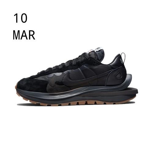 Nike x Sacai VAPORWAFFLE BLACK & OFF NOIR – AVAILABLE NOW