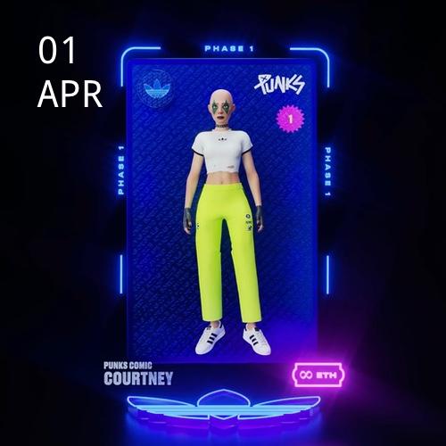 adidas x Punks Comic NFT Courtney – RAFFLES CLOSED