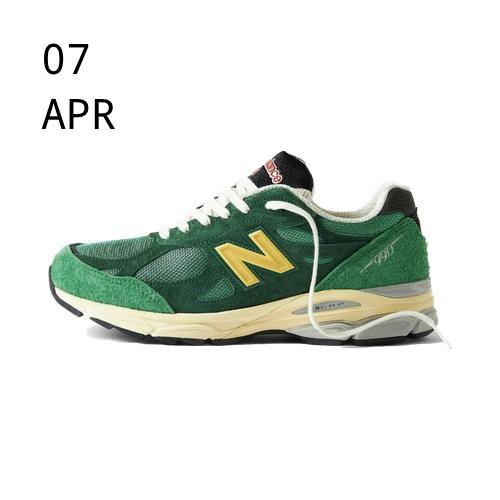 New Balance 990v3 Made in USA Green Gold – Available Now