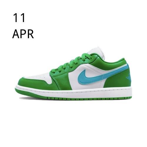 Nike Air Jordan 1 Low Lucky Green &#8211; AVAILABLE NOW