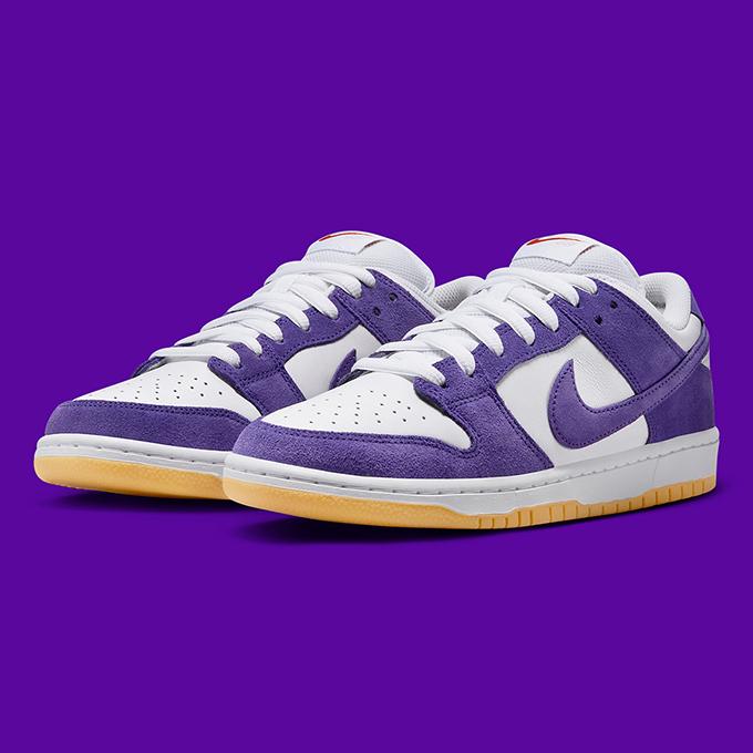 Make way for the Nike SB Dunk Low Purple Suede