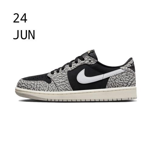 Nike Air Jordan 1 Low OG Black Cement &#8211; AVAILABLE NOW