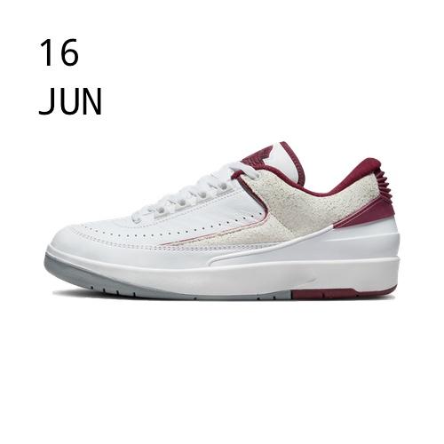 Nike Air Jordan 2 Low Cherrywood &#8211; available now