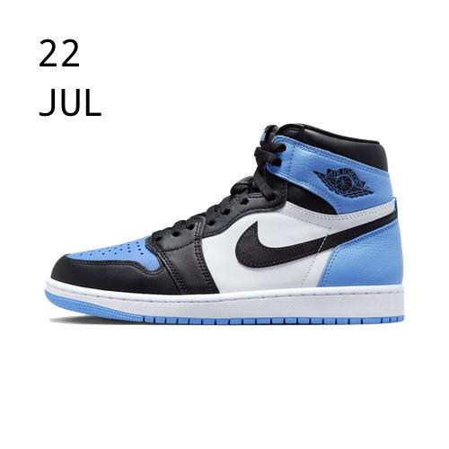 Nike Air Jordan 1 High OG UNC Toe &#8211; available now