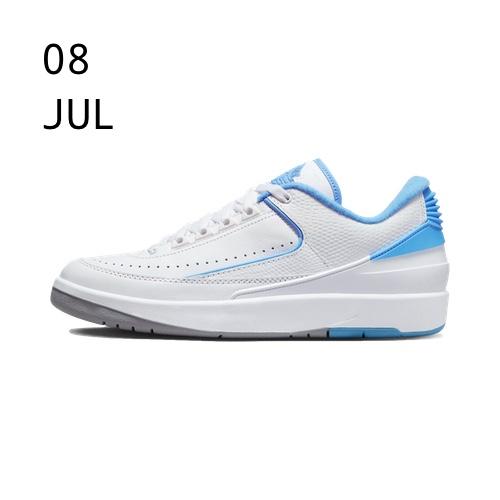 Nike Air Jordan 2 Low UNC – available now