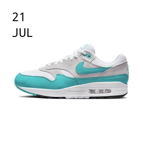 Nike Air Max 1 Clear Jade &#8211; available now