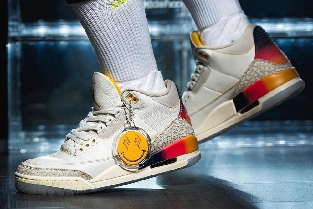The J Balvin x Air Jordan 3 Medellín Sunset Takes Us To Colombia