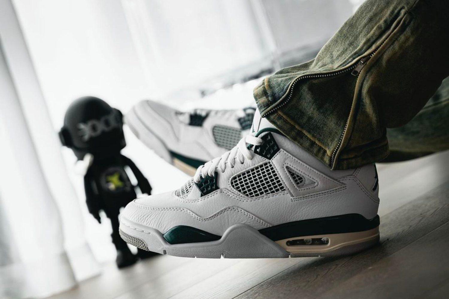 The Air Jordan 4 &#8216;Oxidized Green&#8217; Arrives in June 2024