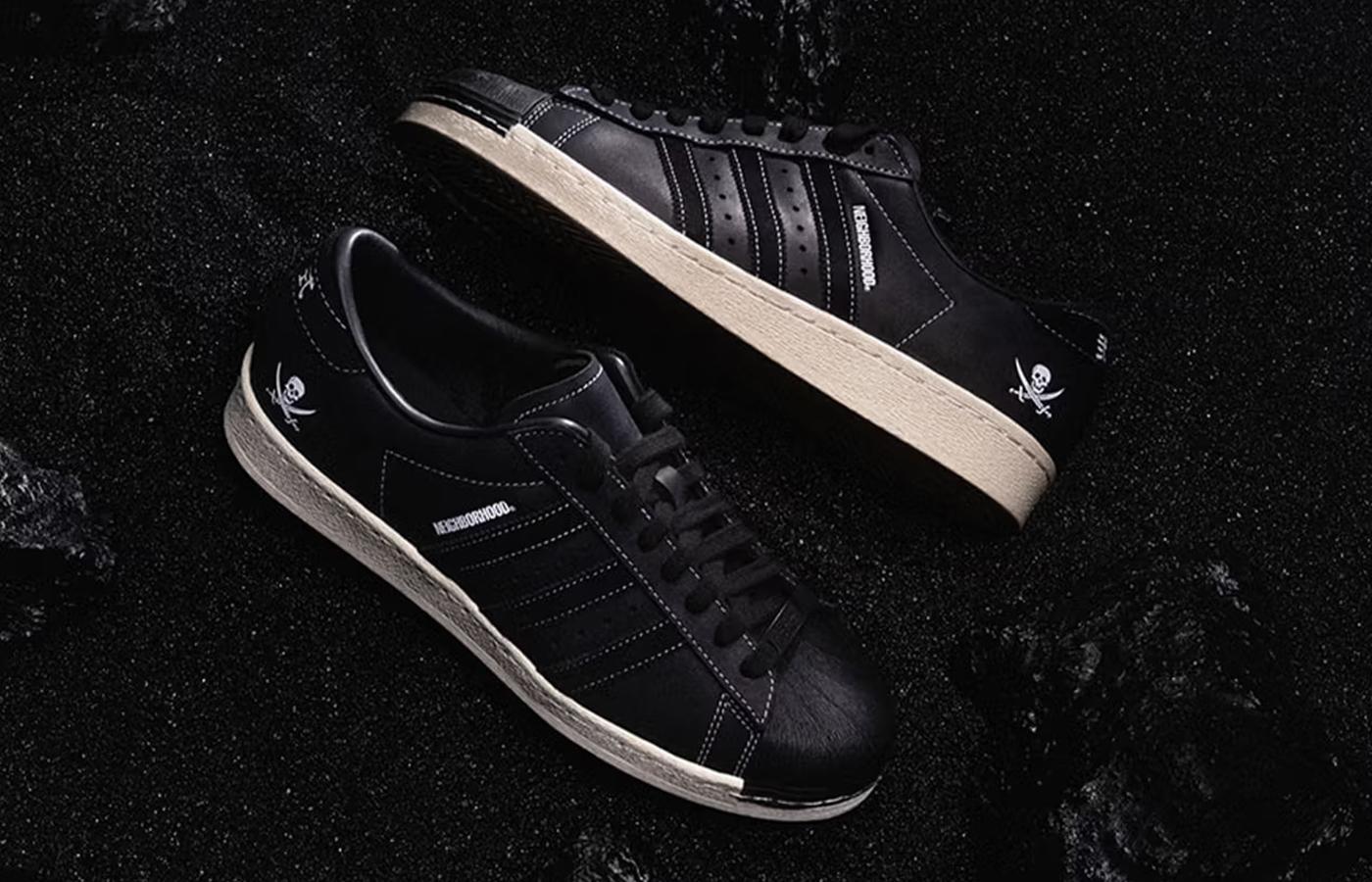 NEIGHBOURHOOD x adidas Run it Back with the Superstar &#8216;Ink Black&#8217;