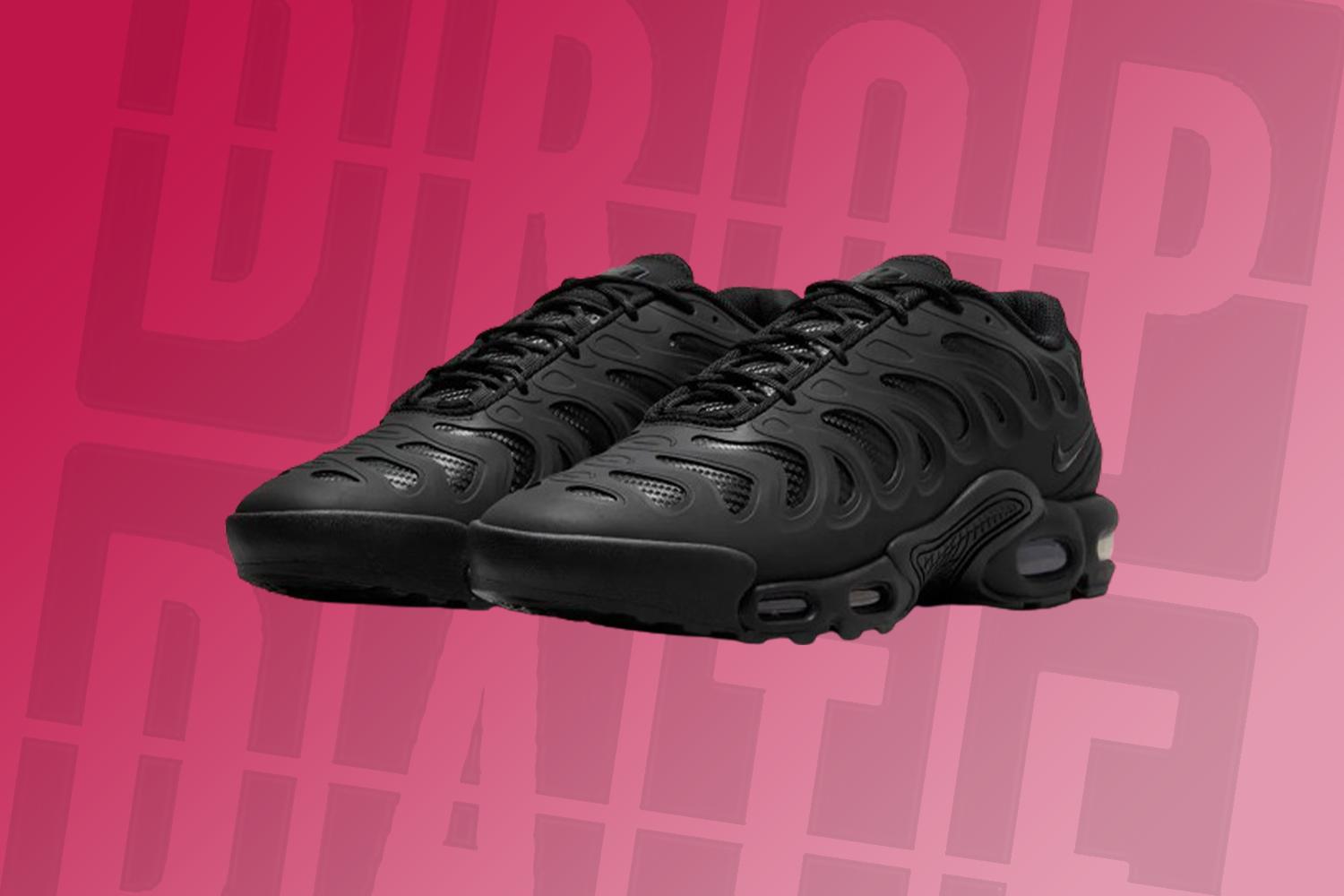 The Nike Air Max Plus Drift Gets the Triple Black Treatment