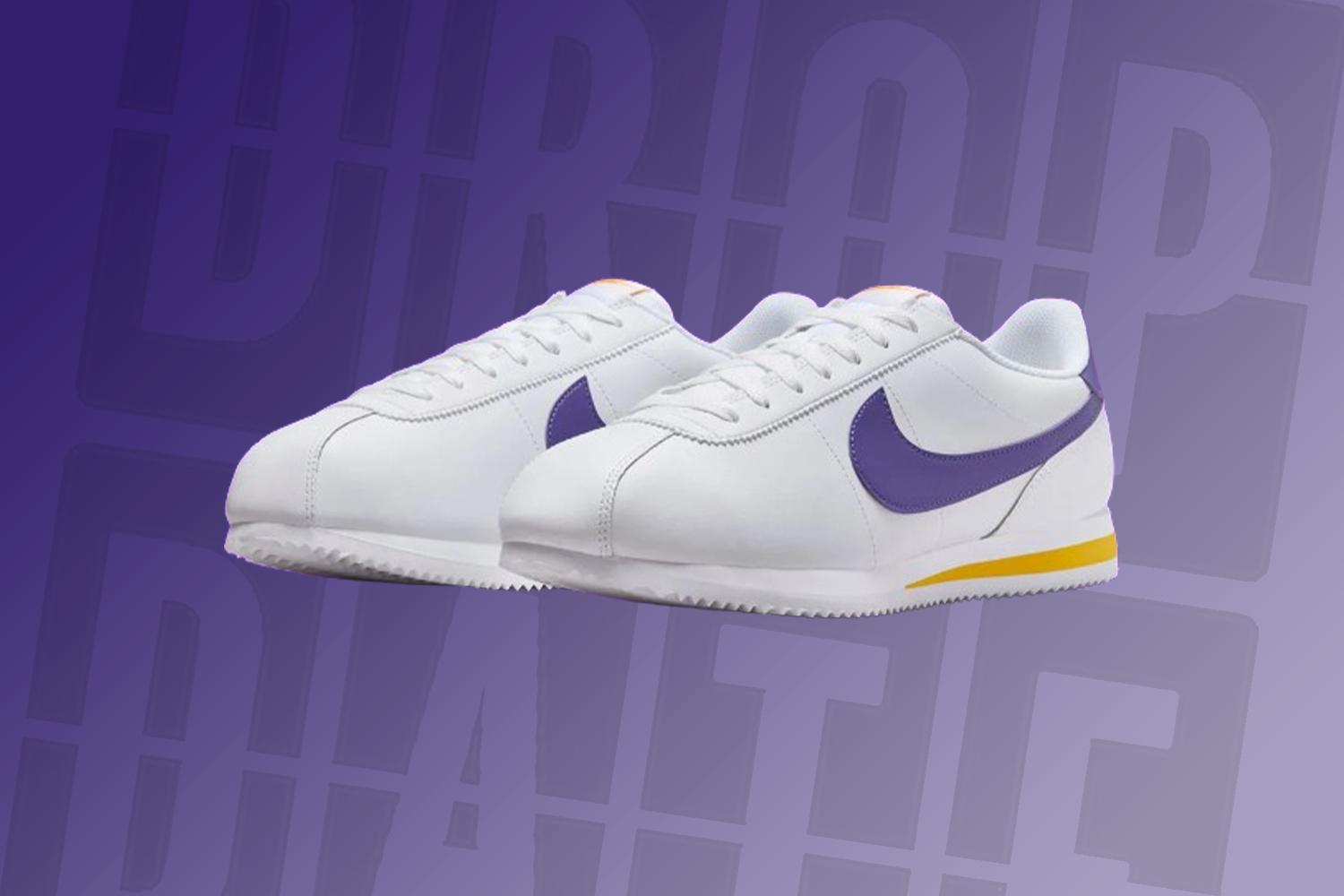 The Nike Cortez Becomes a Lakers Fan