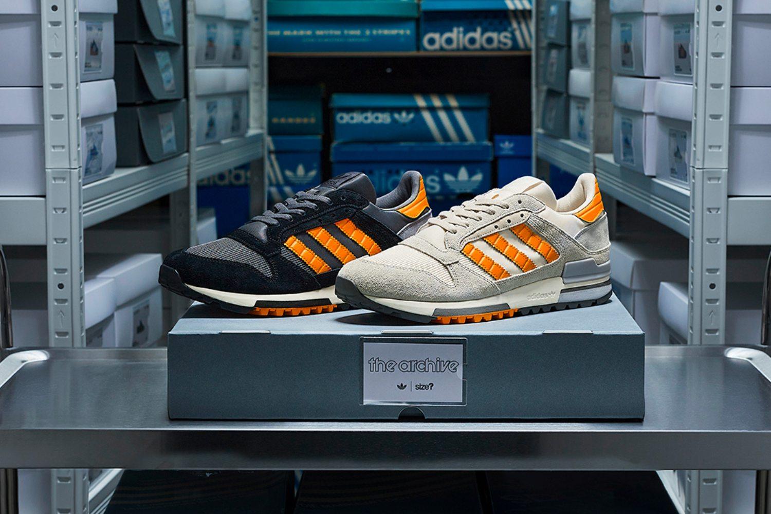 Get the adidas ZX 600 &#8216;Black&#8217; &#038; &#8216;Grey&#8217; now at size?