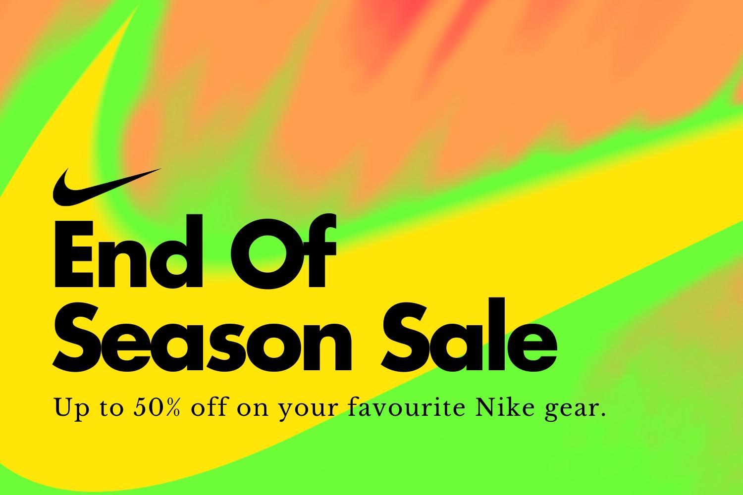 Autumn’s Coming: Get Up to 50% Off in Nike’s End of Season Sale