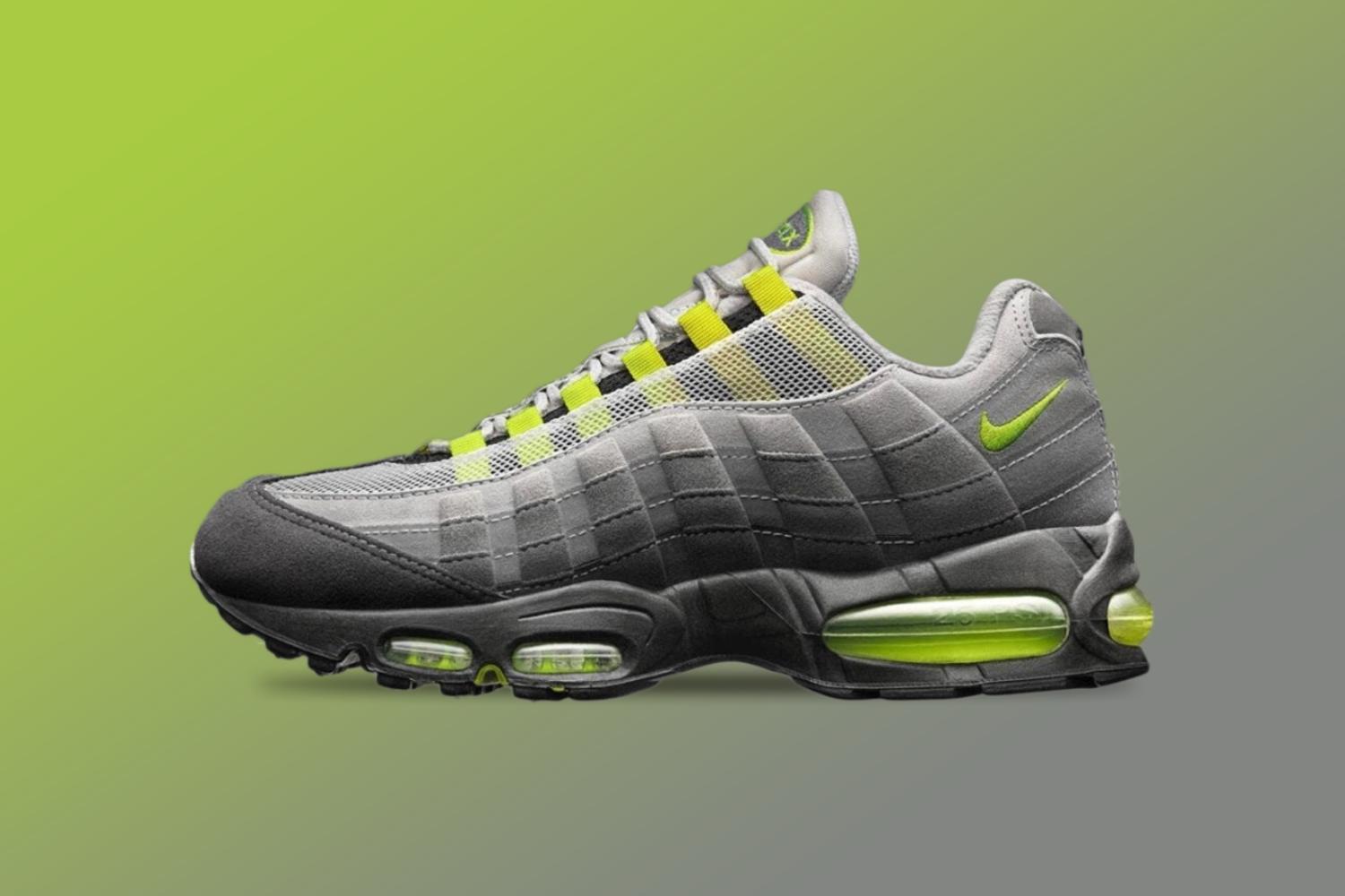 Nike Air Max 95 ‘Neon’ Returns with a Big Bubble Twist for 2025