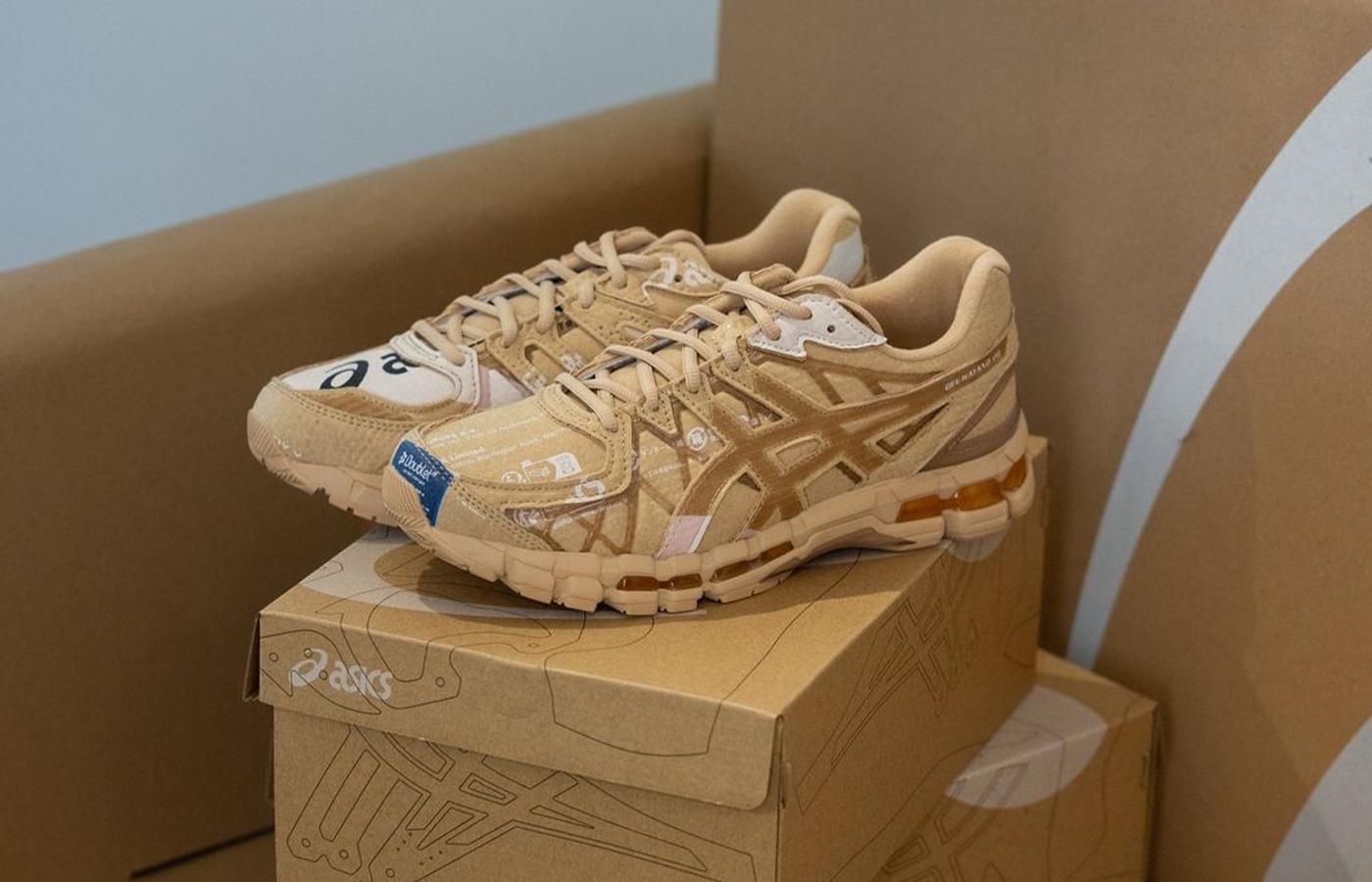 DOUBLET x ASICS Made A &#8216;Cardboard&#8217; Gel-Kayano 20