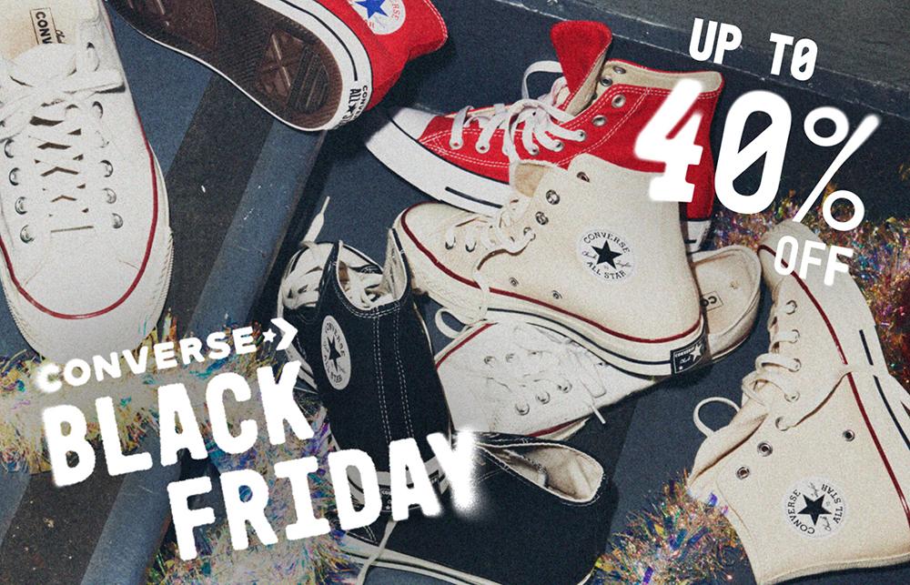 Converse Black Friday Sale | Up to 40% Off Your Favourite Styles