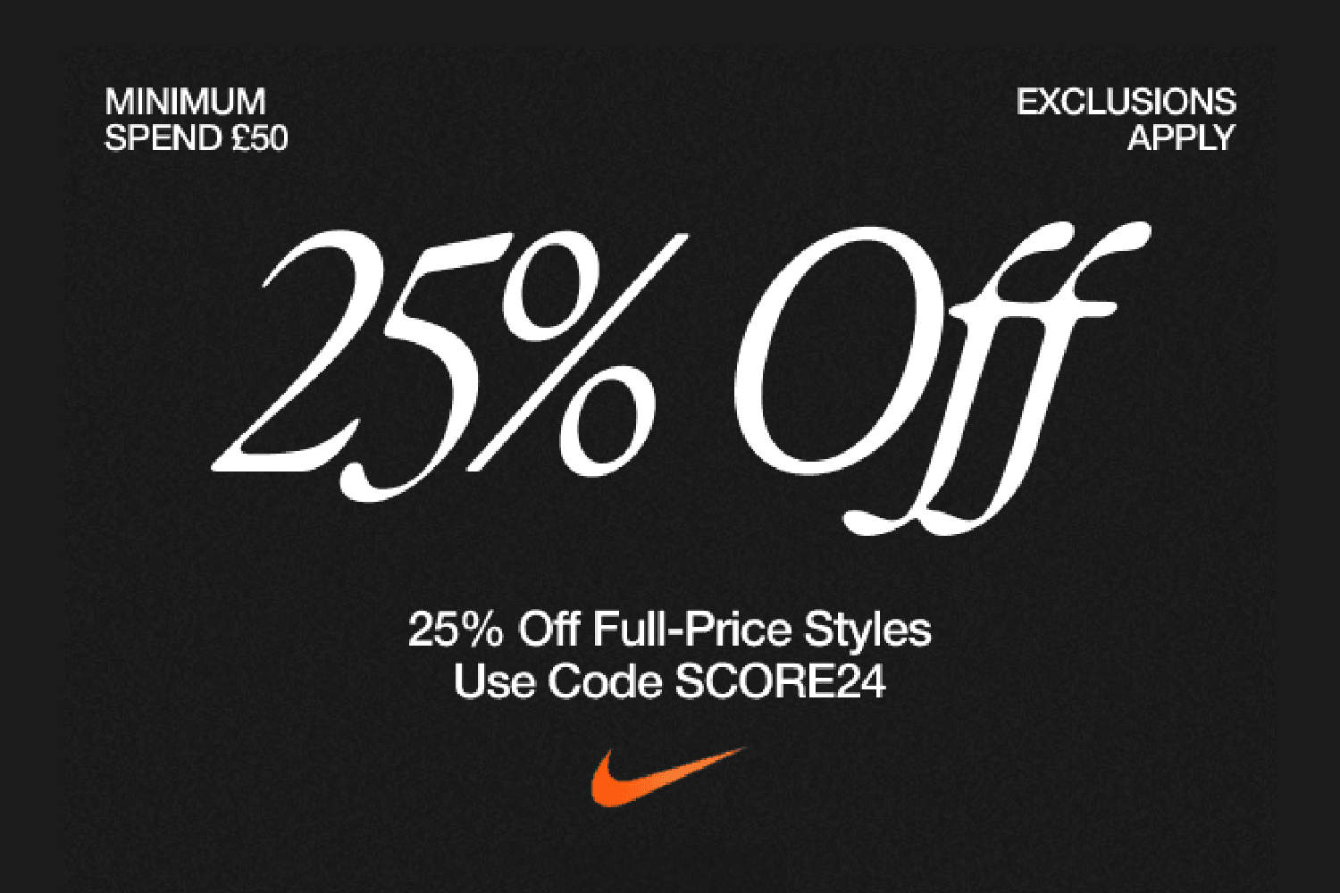 Black Friday is Coming: Benefit from 25% Off Full-Price Styles by Nike