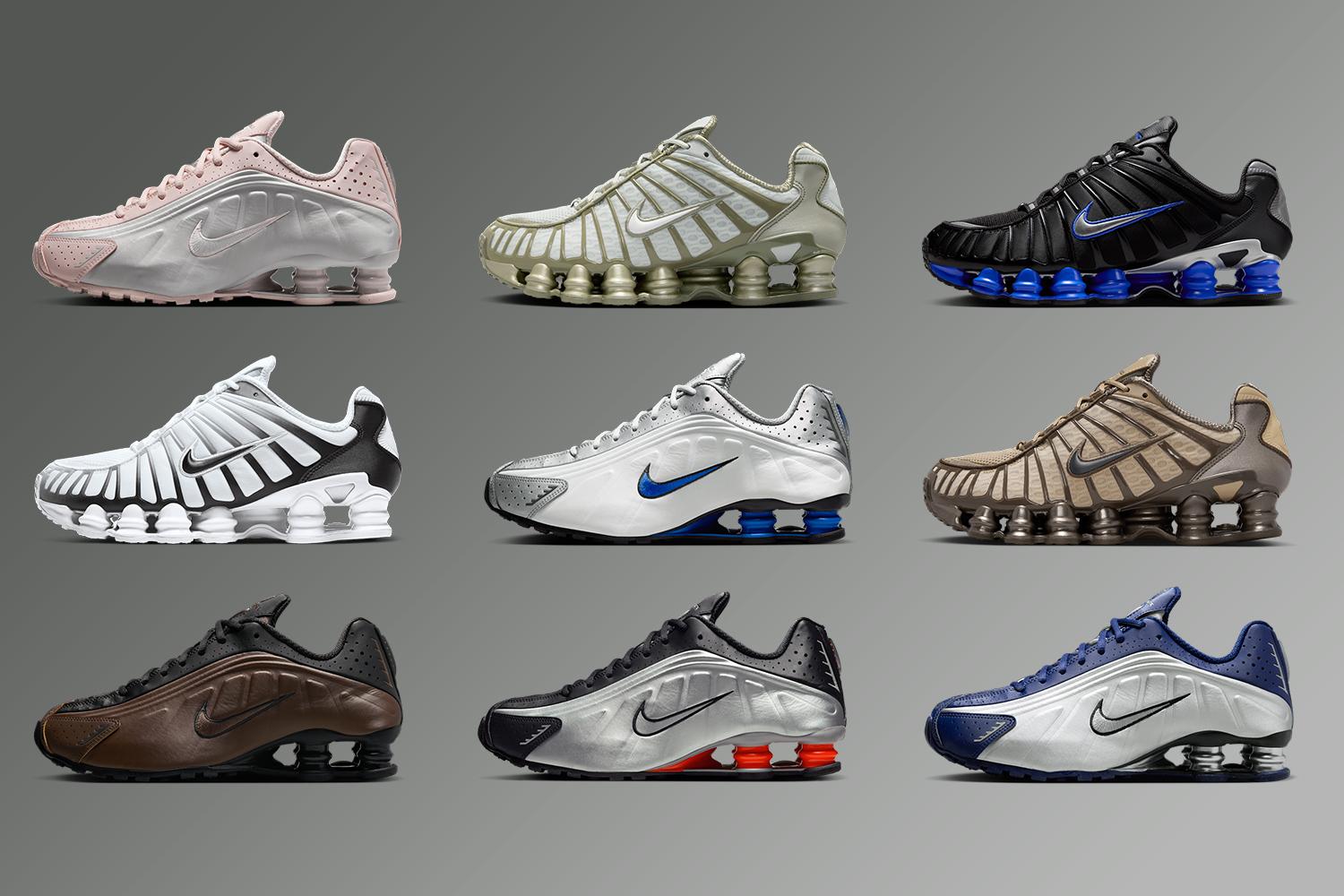 Shop the latest Nike Shox Colourways