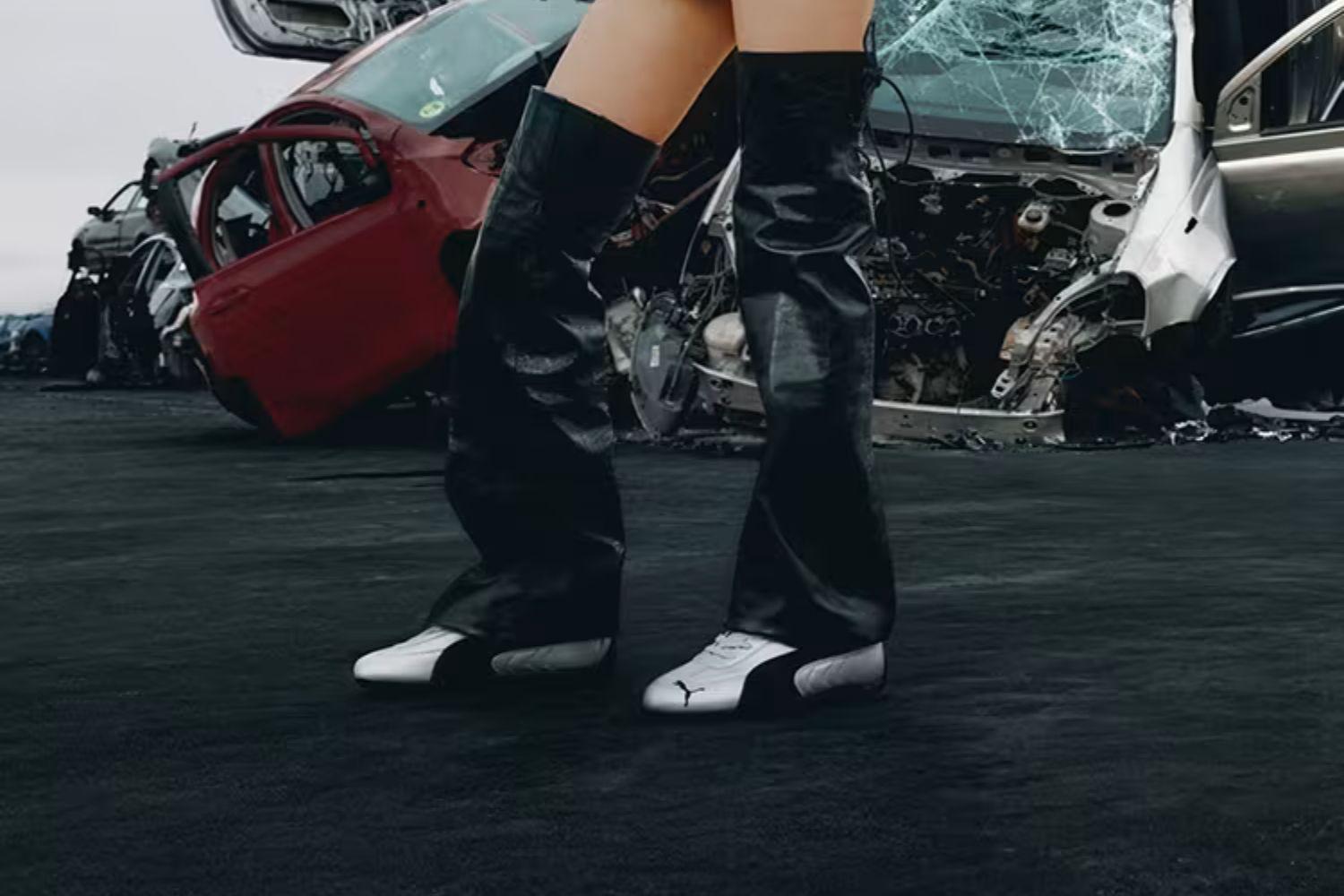 Motorsport heritage meets street style: the Metallic Speedcat by PUMA x Rosé