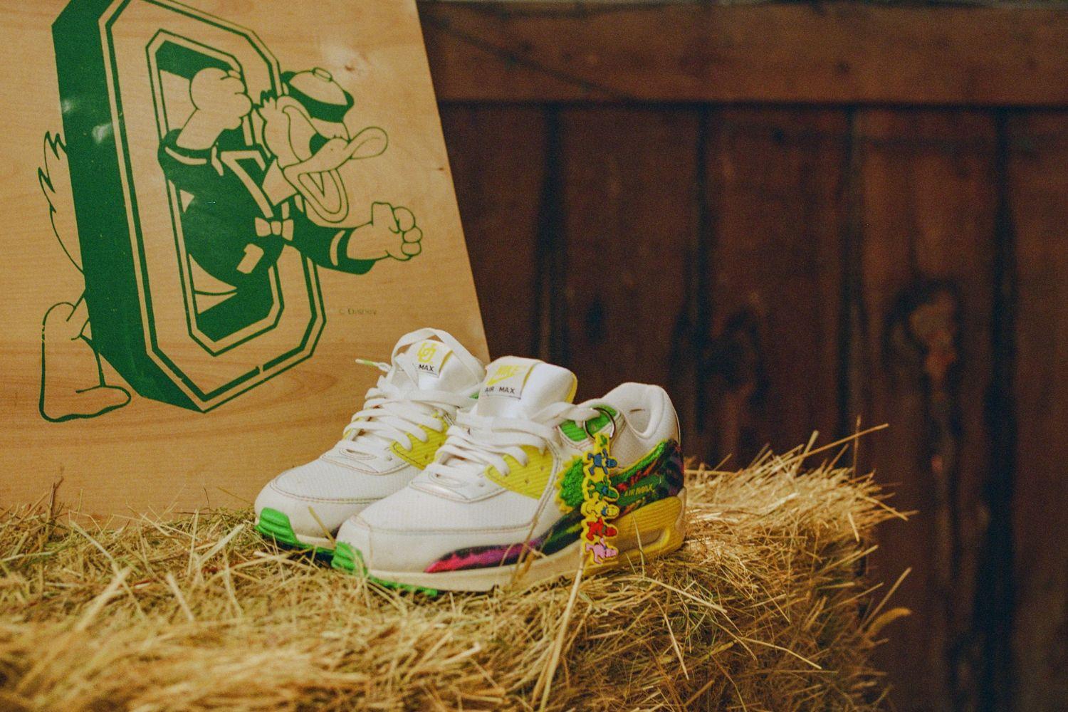 Honouring a Legacy: The Grateful Dead x University of Oregon x Nike Air Max 90 &#8216;Grateful Ducks&#8217;
