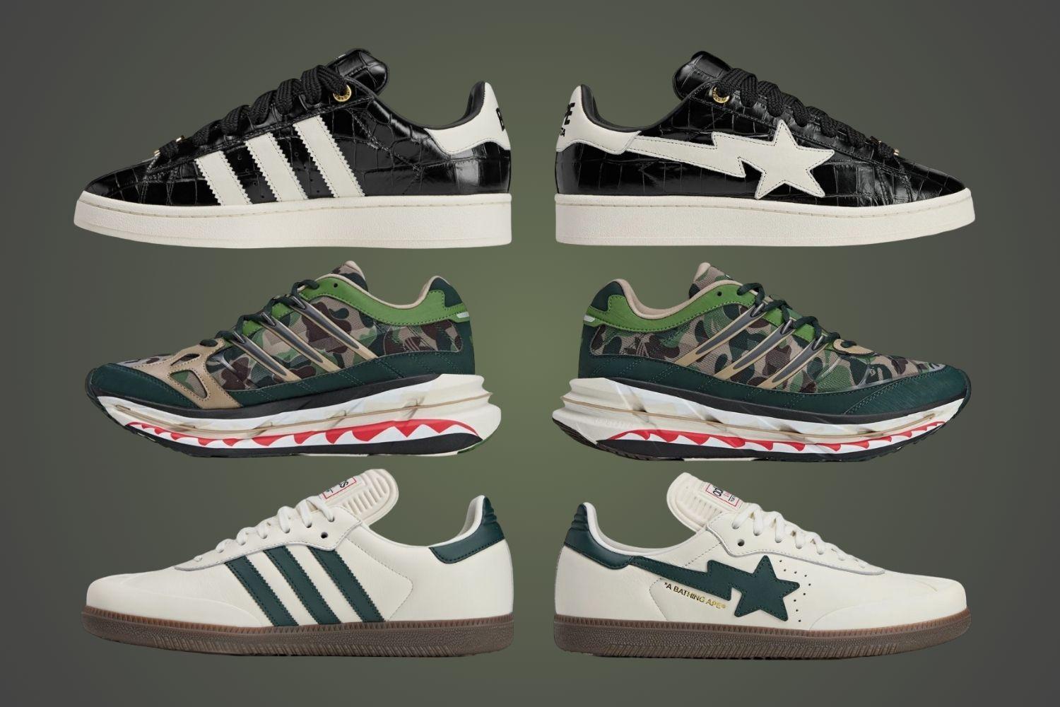 BAPE x adidas 2026 World Cup Pack Revealed