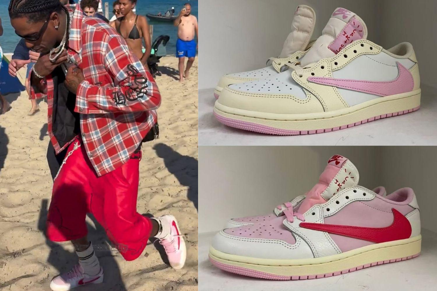 Travis Scott x Nike Air Jordan 1 Retro Low OG ‘Shy Pink’ Pack Drops May 2026