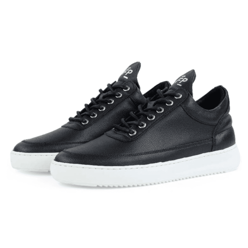 filling pieces black and white low top