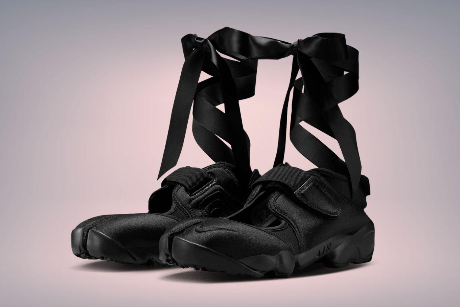 Nike Air Rift 'Black Swan' Elevates Ballet-Inspired Style with a Twist