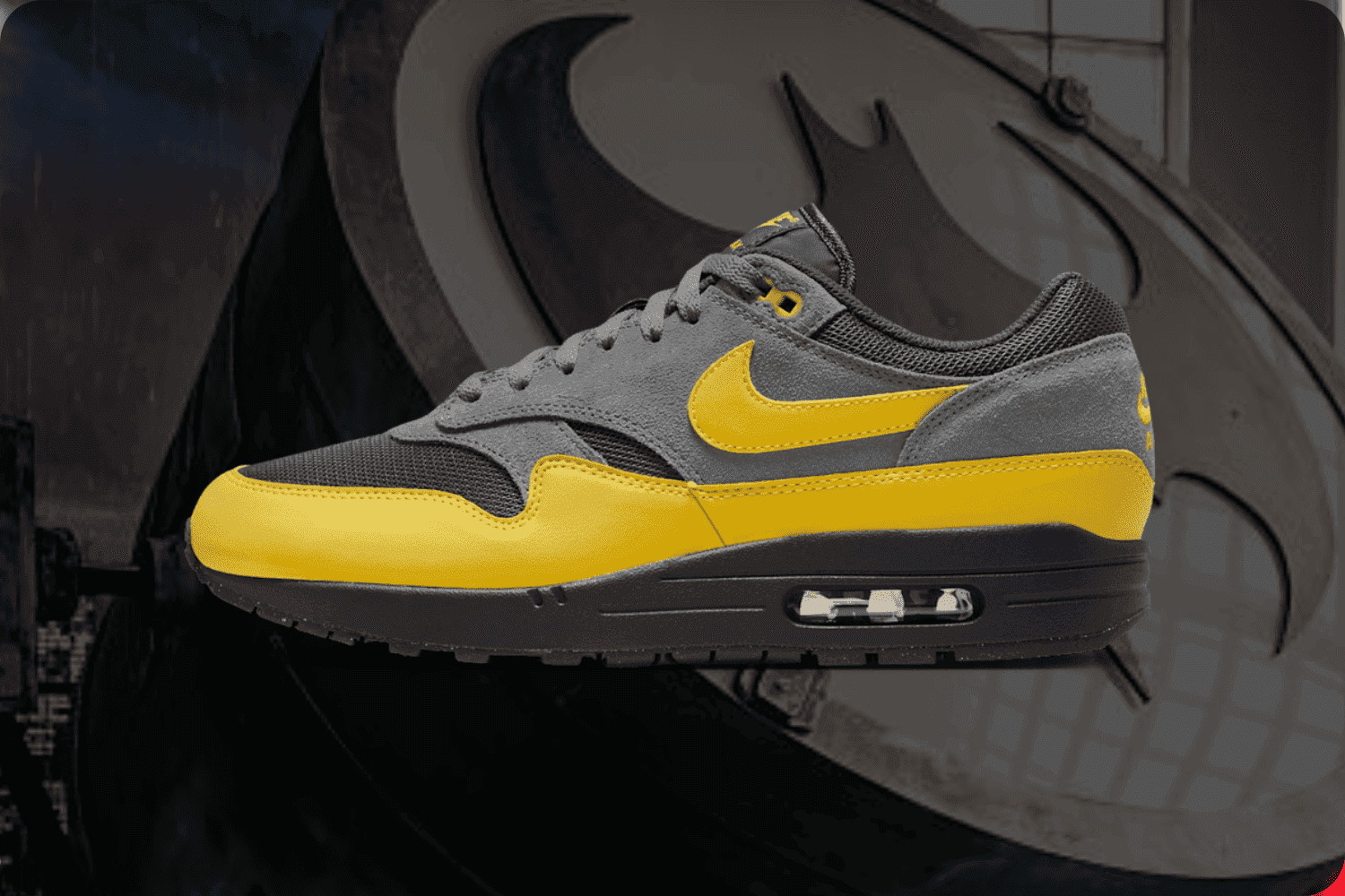 From Gotham's Depths? The Nike Air Max 1 'Batman' Makes Its Entrance
