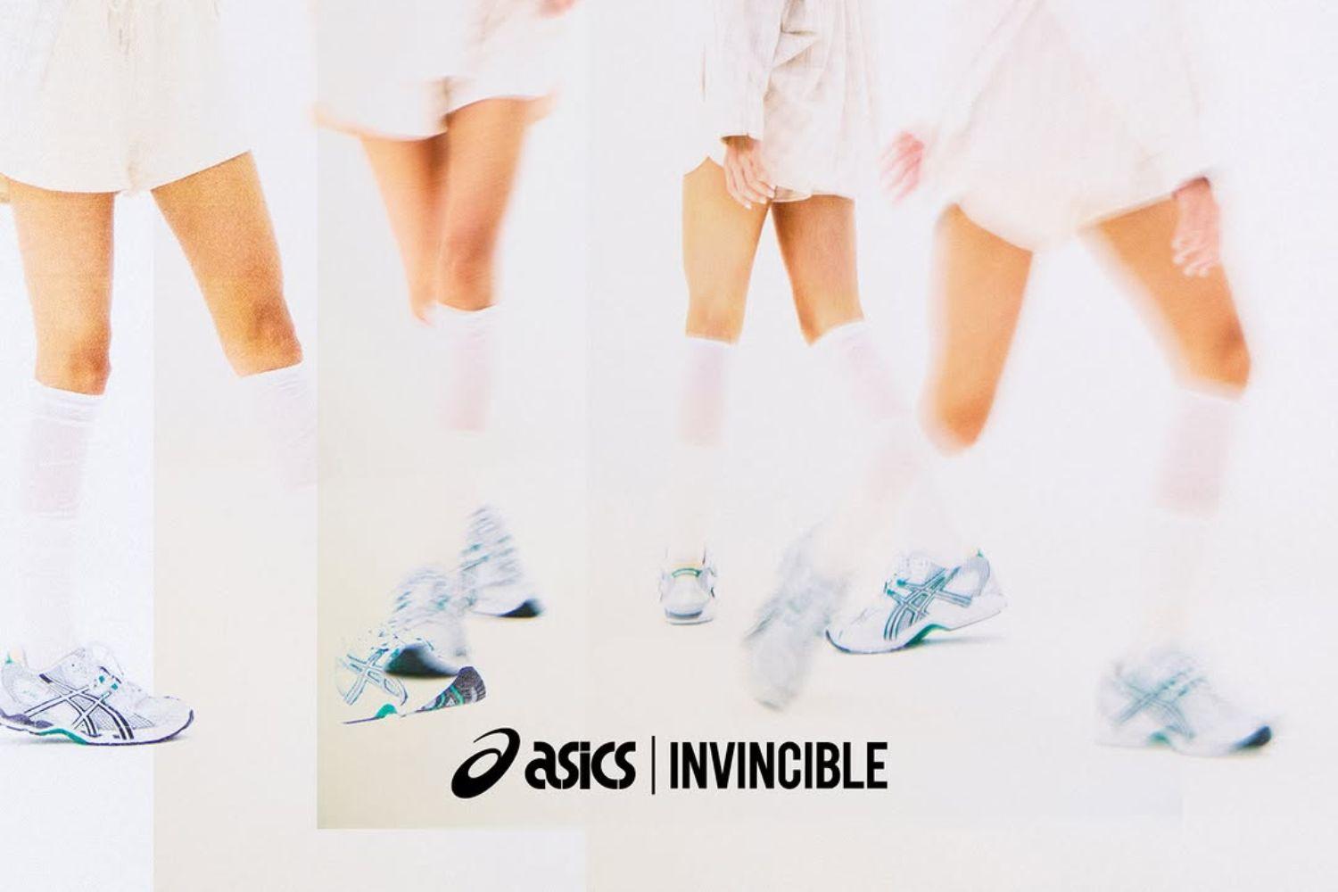 INVINCIBLE x ASICS Embrace the 'HTTP 404' Glitch