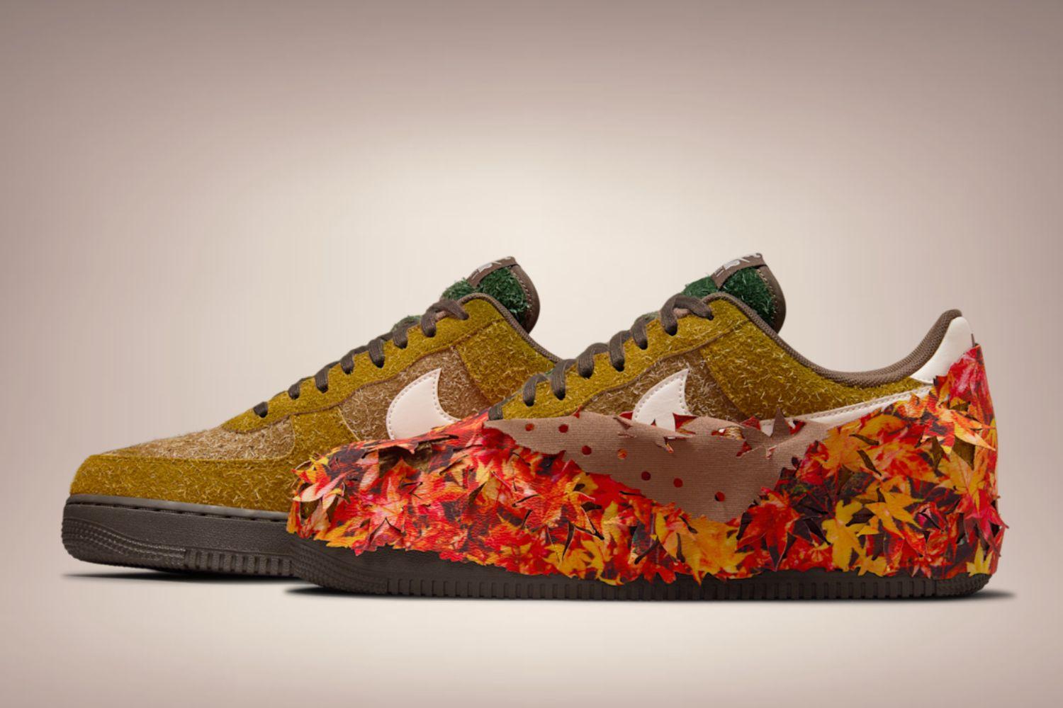 Nike Air Force 1 'Autumn Leaves' Brings the Woods to the Streets