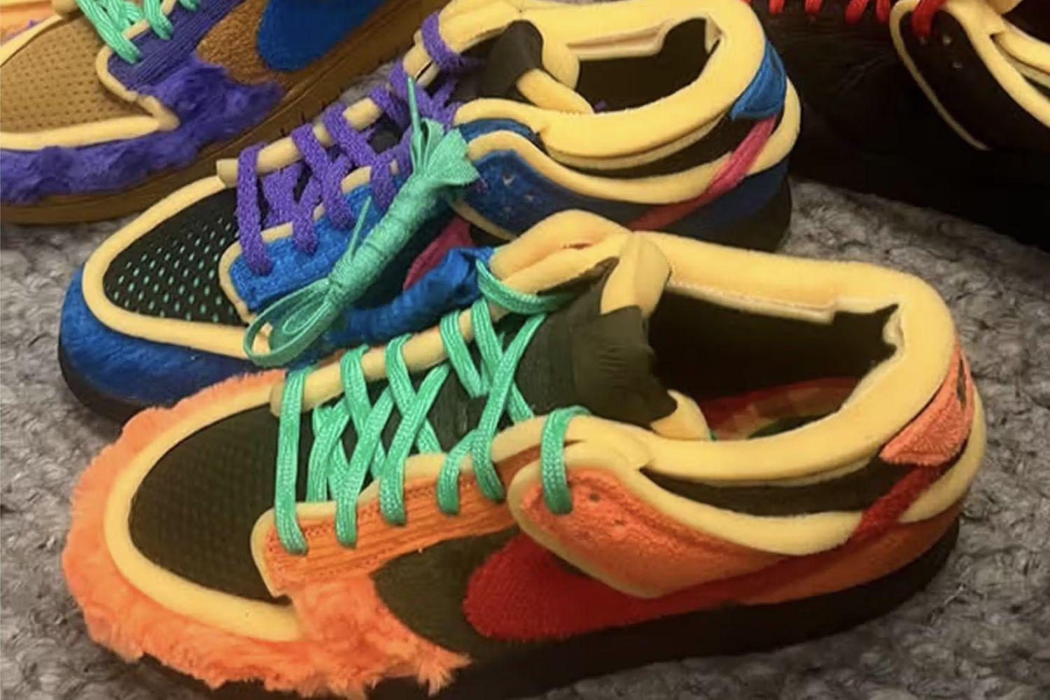 Cactus Plant Flea Market x Nike Unveil Eccentric 'Swamp Sponge' Dunks Ahead of 2025 Release