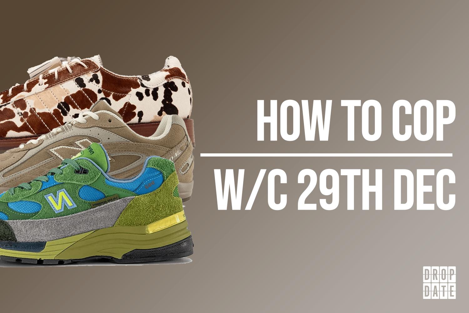 Sneaker Releases | How to Cop This Weeks Top Drops | 29th December 2025