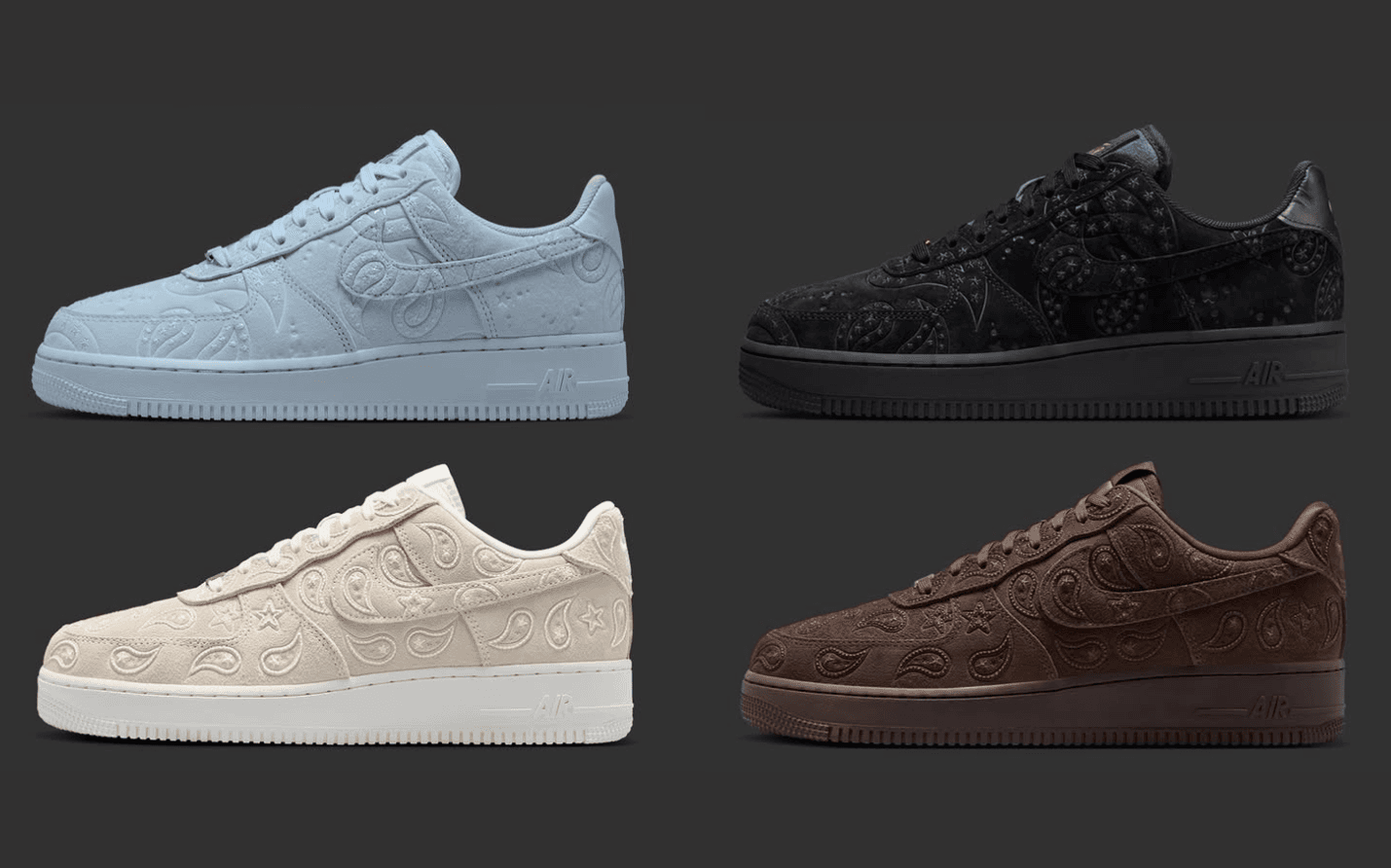 The Nike Air Force 1 Low Just got a 'Paisley' Update