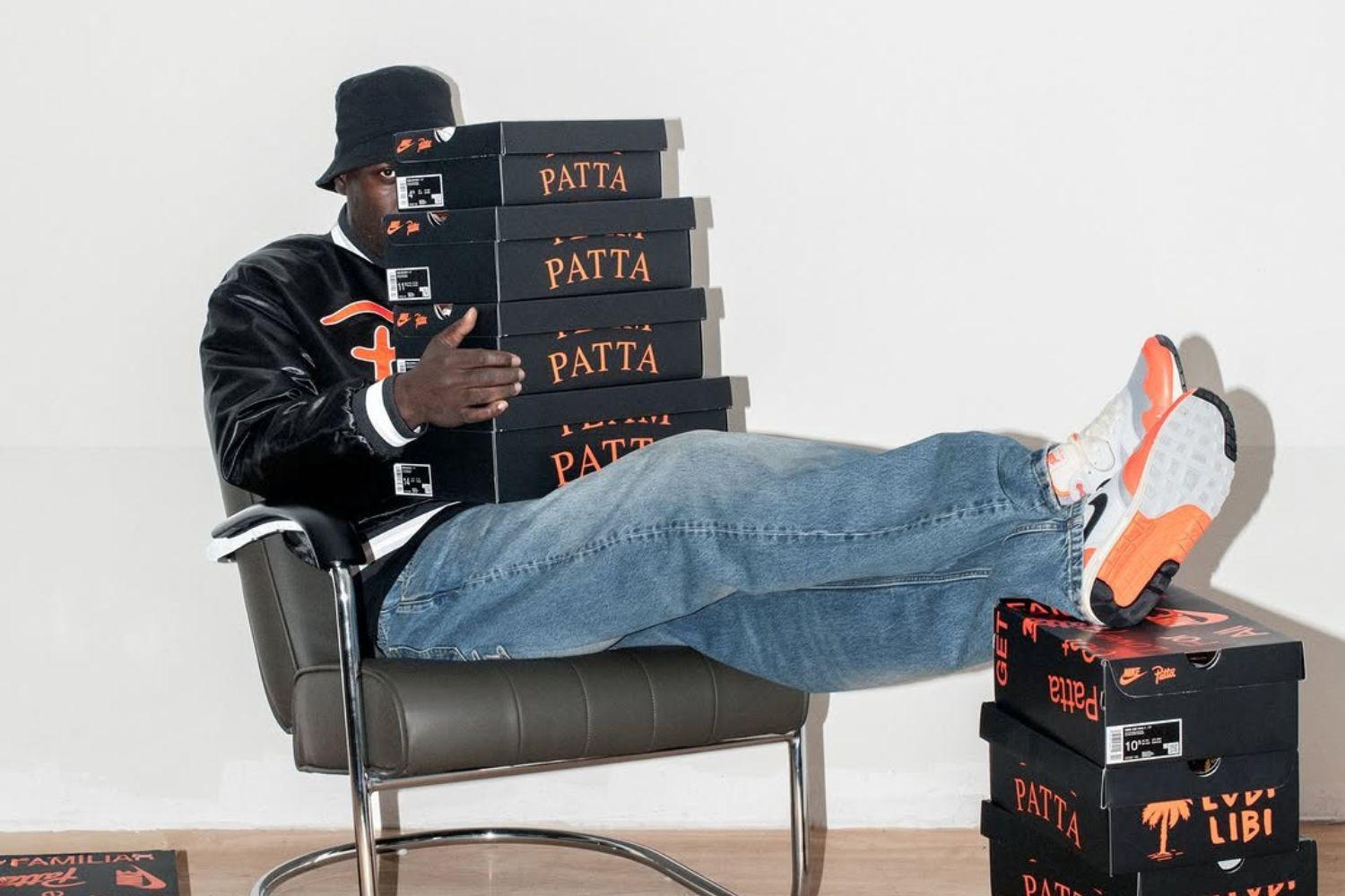 The Patta x Nike Air Max 1 'Wave' Returns in 'Hyper Crimson'
