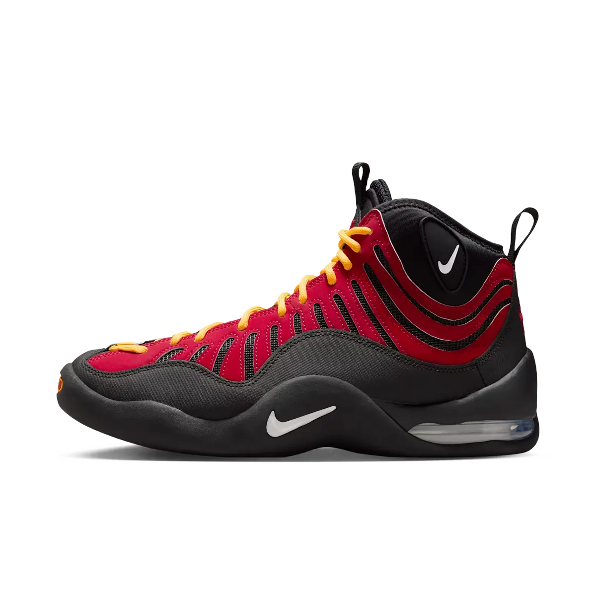 Nike Air Bakin High SP 'Black & Varsity Red'