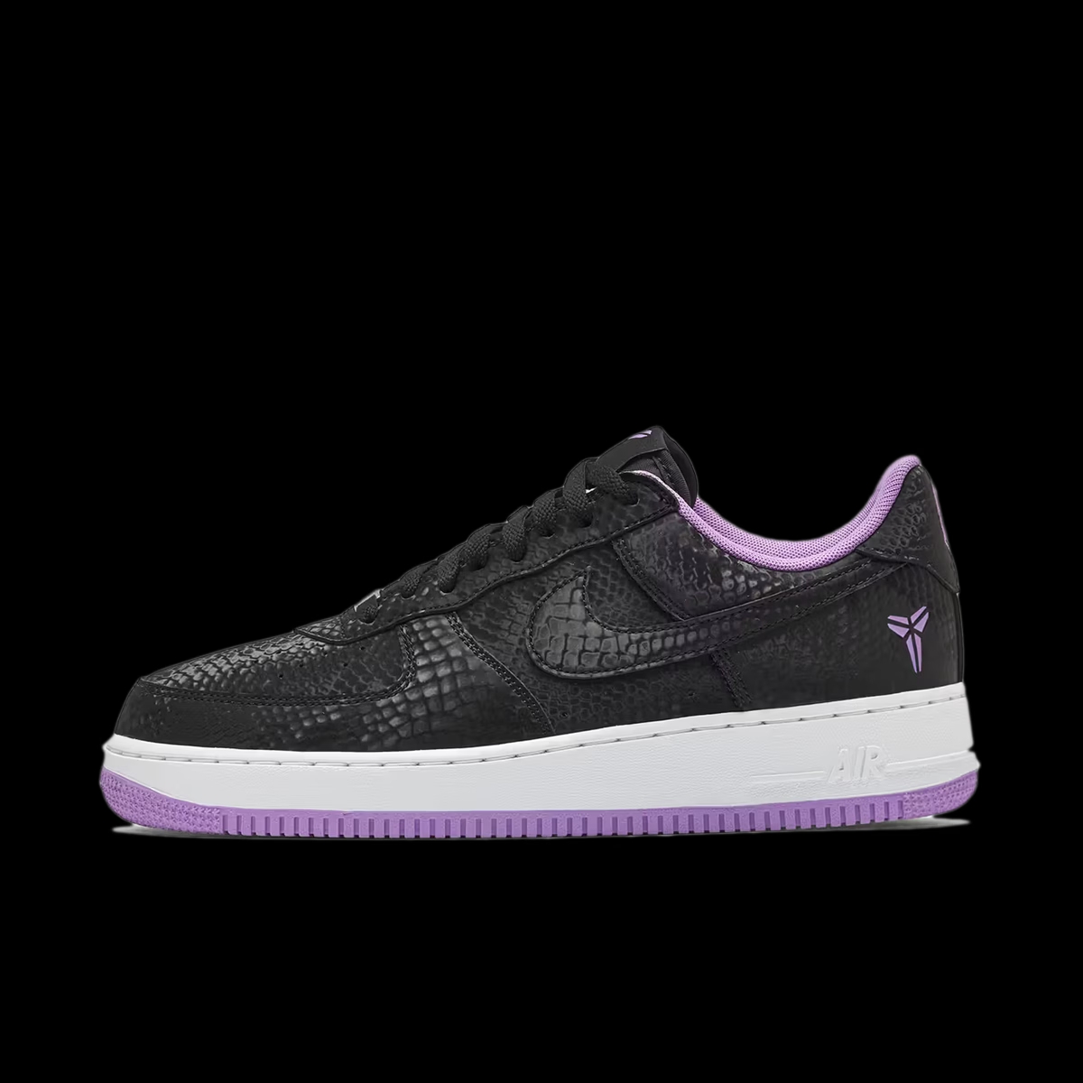 Kobe Bryant x Nike Air Force 1 Low 'Black & Purple Stardust'