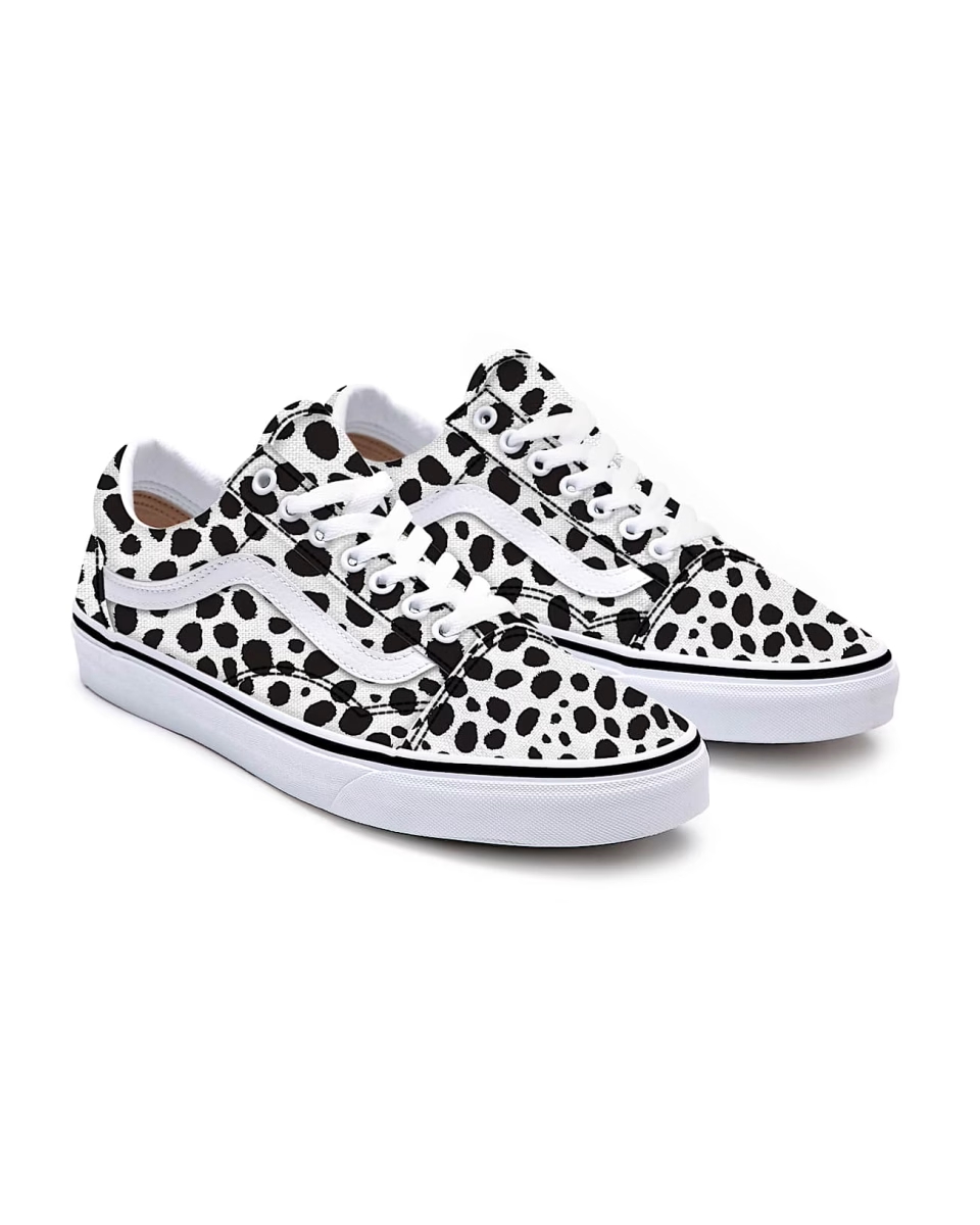 Vans Gepersonaliseerde Dalmatian Old Skool