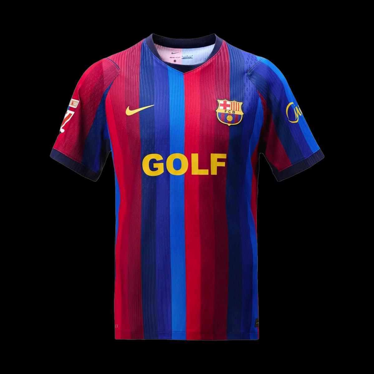 Tyler The Creator GOLF WANG x Nike FC Barcelona Jersey 'El Clásico Edition'
