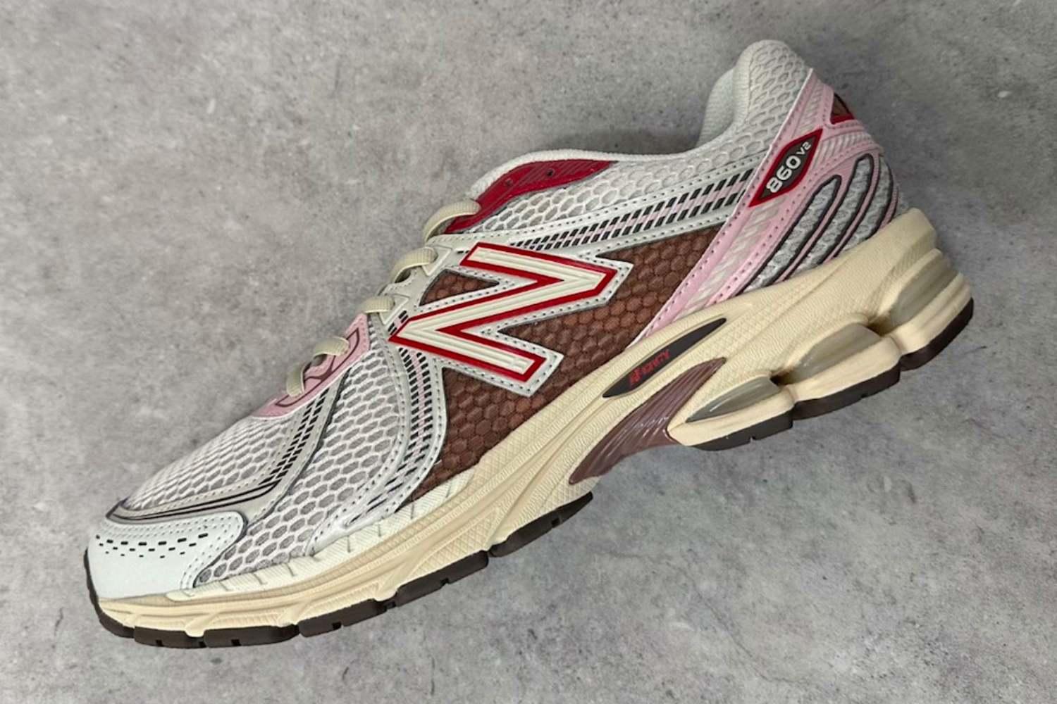 size? Teases Exclusive New Balance 860v2 'Bacon' Collaboration