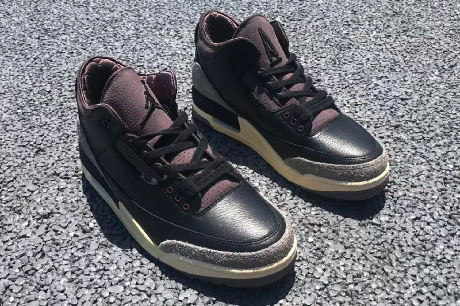Take a Look at the A Ma Maniére x Air Jordan 3 'Black'